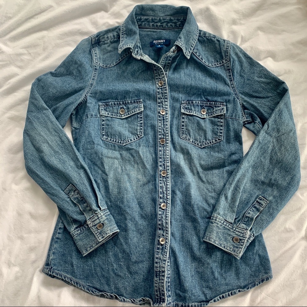 Old Navy denim button down - XS